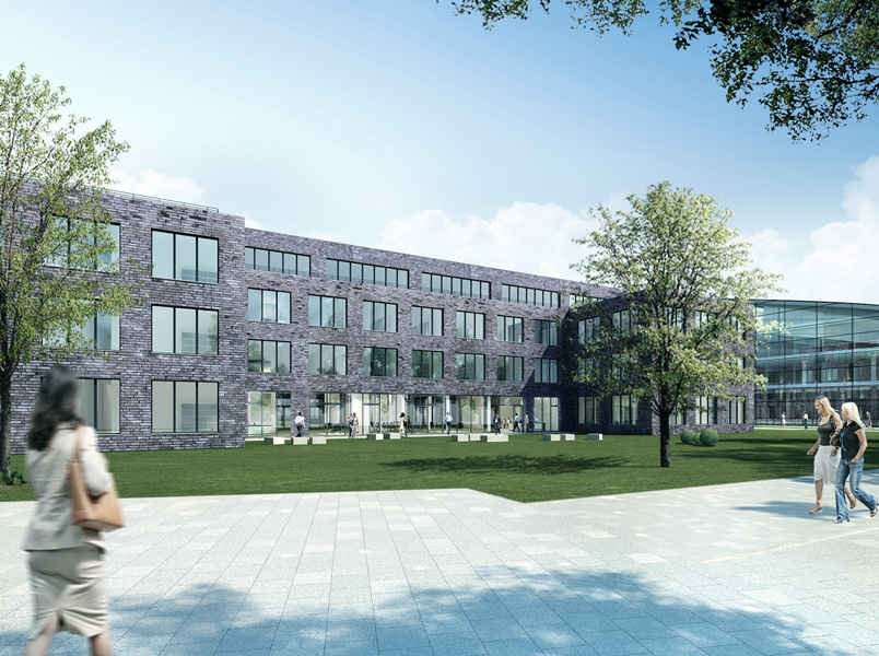 Neubau eines Bürogebädes mit Tiefgarage in Bonn - Beuel - Oberkassel