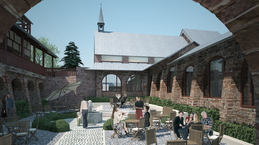 Umbau und Modernisierung des Klosters Marienhöh in ein Tagungs- und Wellnesshotel