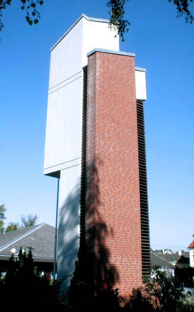 Neubau des Glockenturms der Evangelischen Kirchengemeinde in Sankt Augustin - Hangelar